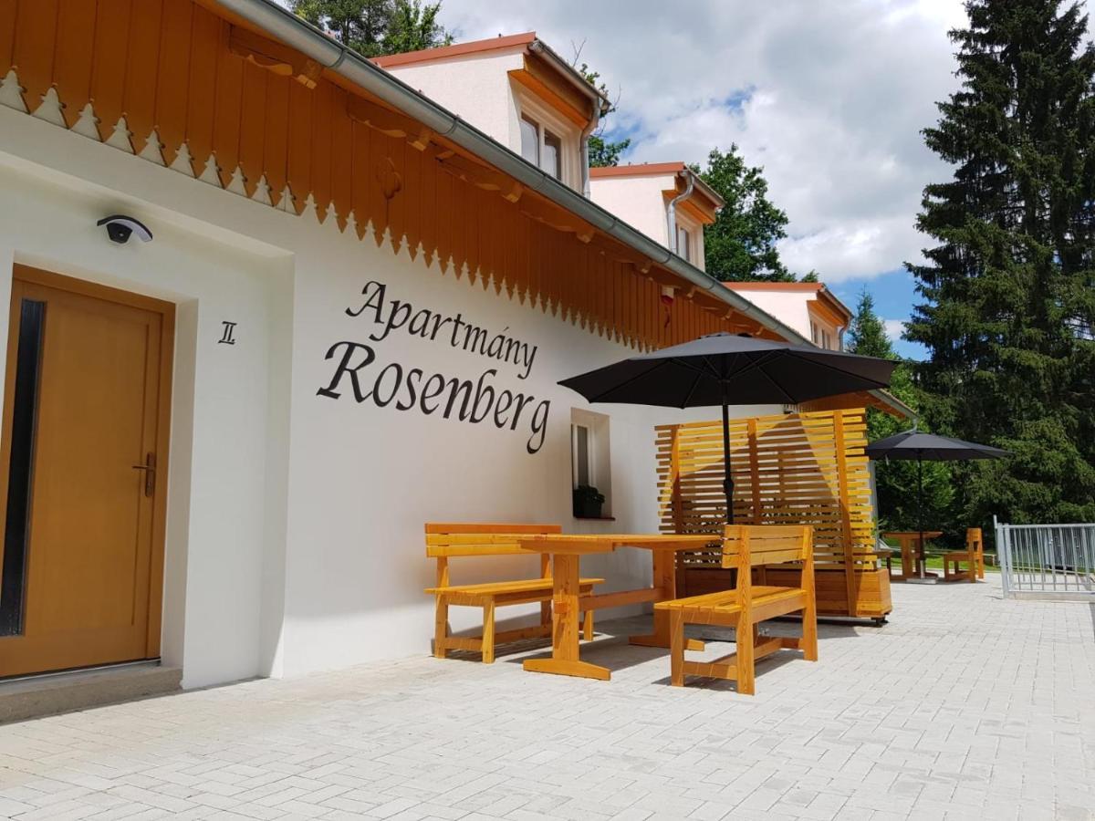 Apartmány Rosenberg Rožmberk nad Vltavou Exteriér fotografie