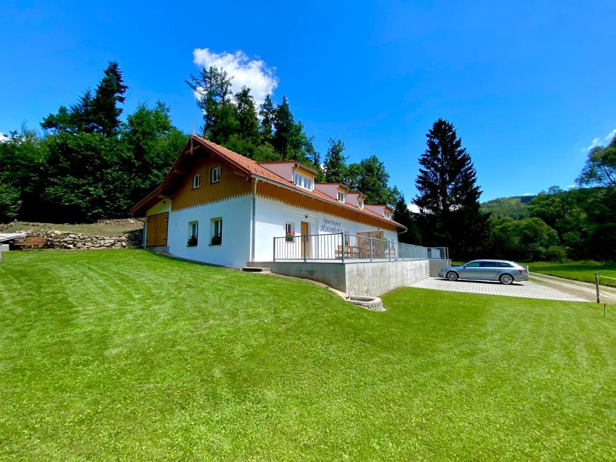 Apartmány Rosenberg Rožmberk nad Vltavou Exteriér fotografie